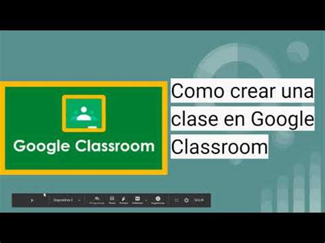 Como Crear Una Clase En Google Classroom Para Profesores YouTube