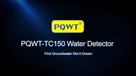 Pqwt Detector De Agua Potable Tc Detector De Inundaci N Subterr Nea