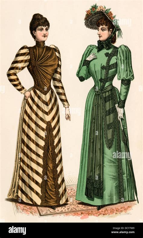 1890s Fashion Hi Res Stock Photography And Images Alamy