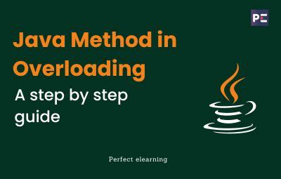 Java Method In Overloading A Step By Step Guide