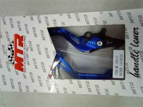 BRAKE LEVER RAIDER 150 BLUE Lazada PH