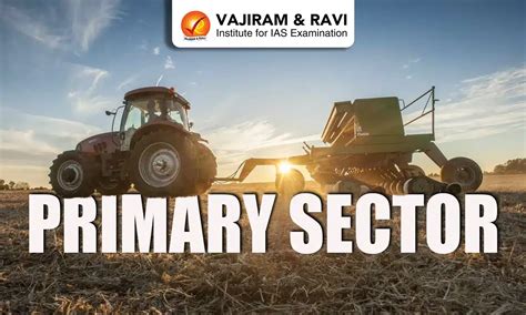 Primary Sector in India, Components, Role, Global Aspects