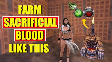 Sacrificial Stone Sacrificial Blood Soule Drain Conan Exiles