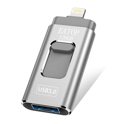 iOS Flash Drive 128GB iPhone Memory Stick,EATOP Thumb Drive USB 3.0 ...