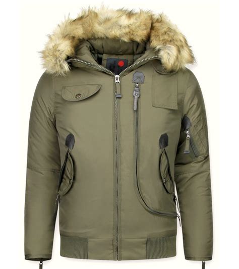 Jacken Mit Fellkragen Winterjacken Herren Kurze Styleitaly De