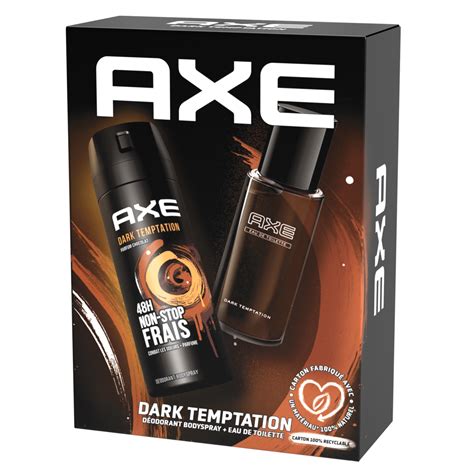 Axe Coffret Dark Temptation D Odorant Spray H Et Eau De Toilette