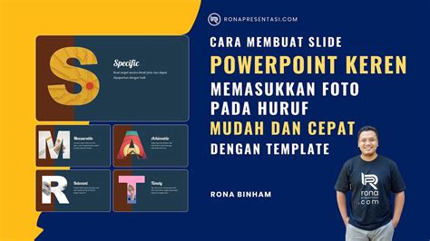 Cara Membuat Slide Powerpoint Keren Memasukkan Foto Ke Dalam Huruf