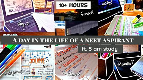 Hour Neet Study Vlog Am Study Vlog A Day In The Life Of Neet