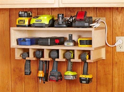 Cordless Drill Storage And Charging Station In 8 Easy Steps