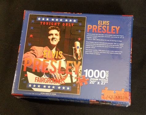 Rare Elvis Presley Jigsaw Puzzle Sealed King Of Rock N Roll Ebay