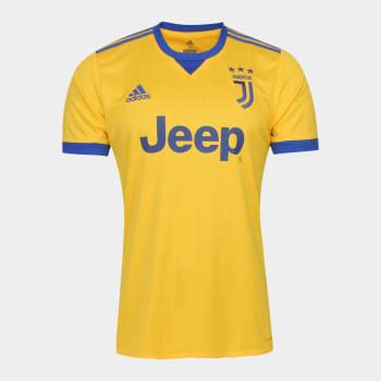 Camisa Juventus Away S N Torcedor Adidas Masculina Amarelo Em