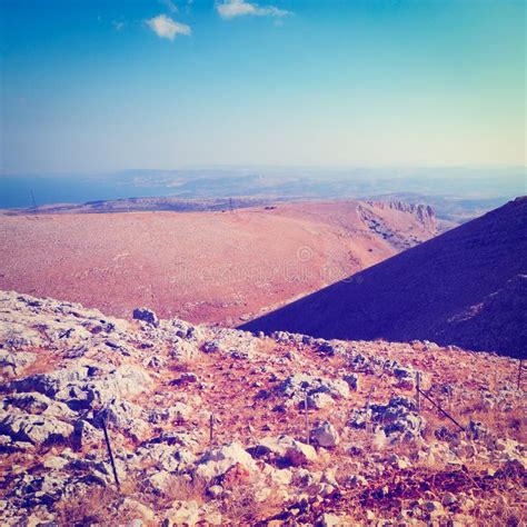 Galilee Mountains stock photo. Image of erosion, cloud - 10962604