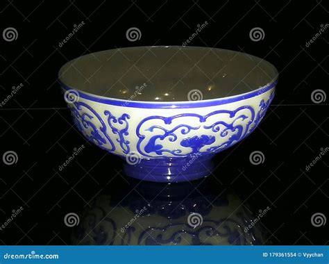 Antique Chinese Ceramic White Glass Bowynasty L Delft Floral Bowls ...