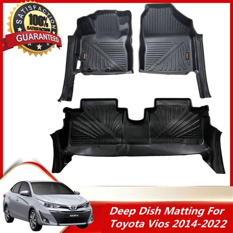 Deep Dish Matting Diamond 5D Full Extended For Toyota VIOS Gen2 Gen3