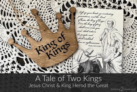 Jesus Christ And King Herod Christmas Ministering Message Jonesing2create