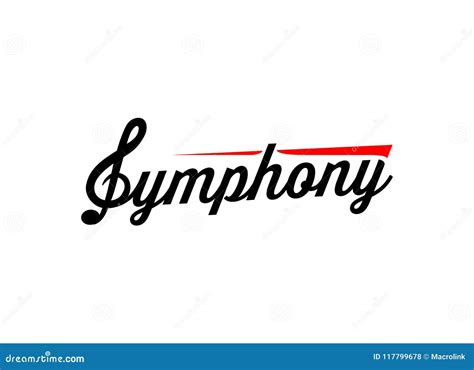 Symphony Emblem For Music Company Studio Store School Orchestra