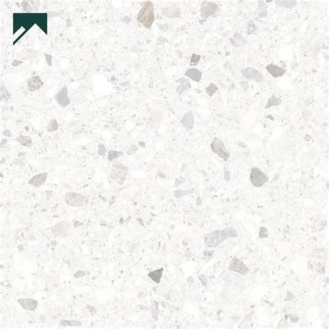 Terrazzo Look Soft Gloss Finish Porcelain Kitchen Floor Tile Floor