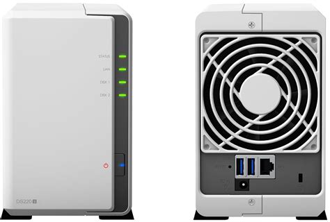 Synology DiskStation DS220j NAS Entry Level Dengan Kapasitas Maksimal