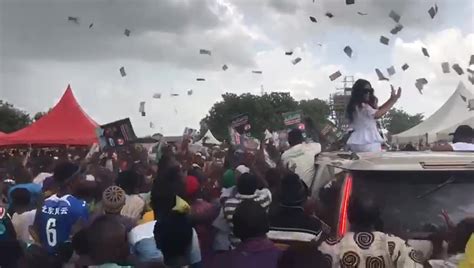 Ndc Elections Viral Video Of Candidate Spraying Cash In Ejura Under