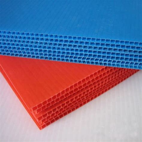 Hollow PP Sheet PP Plastic Hollow Sheet Hollow PP Sheet Fluted