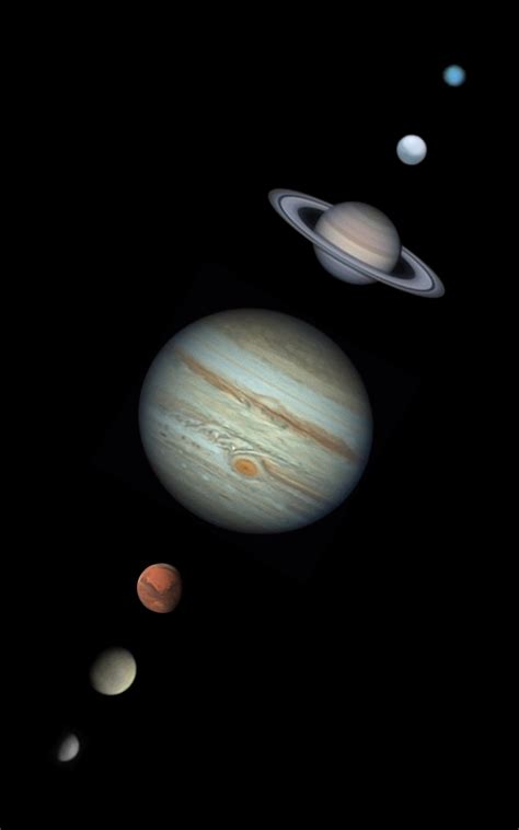 Here's a collage of some of my best photos of that planets I've taken with my telescope this ...