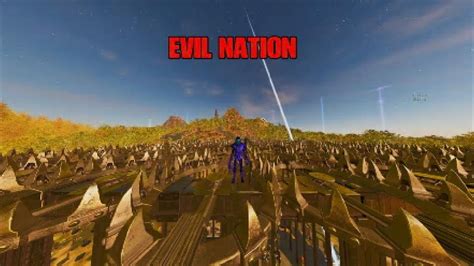 Ark Official Pvp Evil Nation Youtube