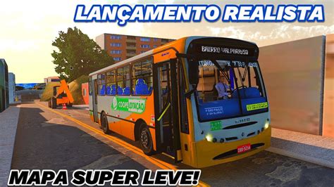 Próton Bus Simulator LANÇAMENTO MOD MAPA SUPER LEVE PRA RODAR EM