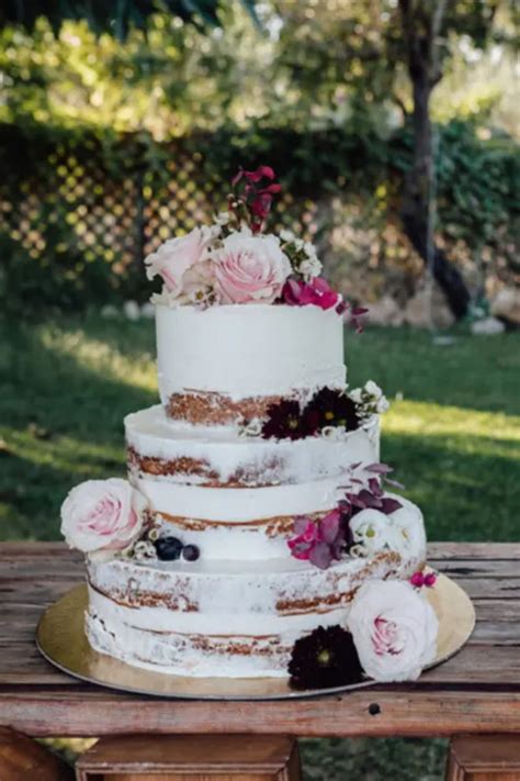 Naked Cake Matrimonio La Torta Nuziale Di Tendenza Nel Naked Cake Cake