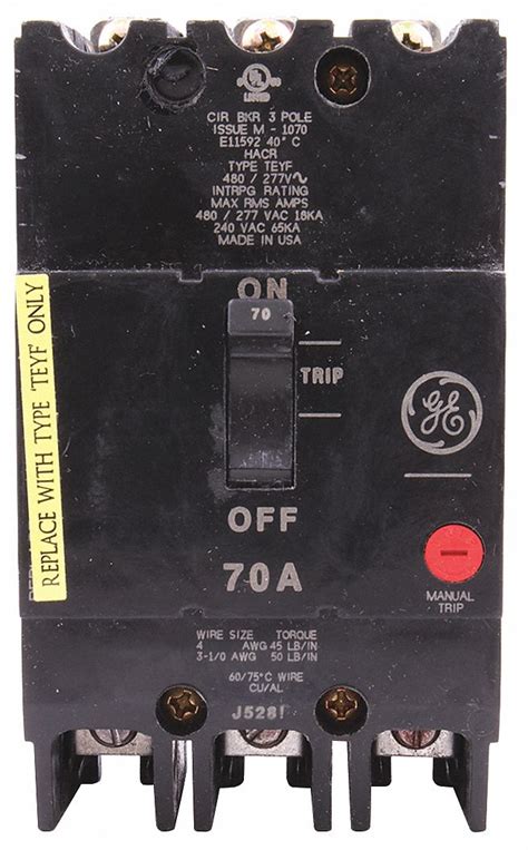 Ge A Amps Ka At V Ac Molded Case Circuit Breaker