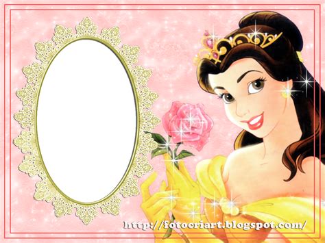 Fotocriart Molduras Da Princesa Belle A Bela E A Fera