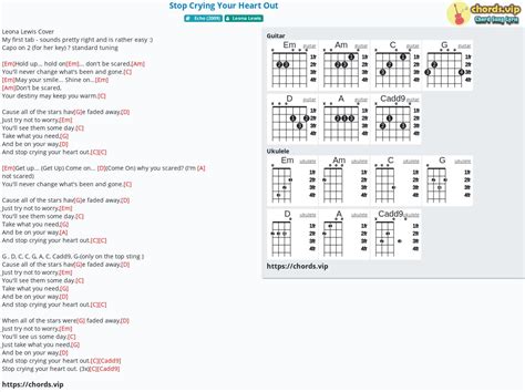Chord: Stop Crying Your Heart Out - tab, song lyric, sheet, guitar ...