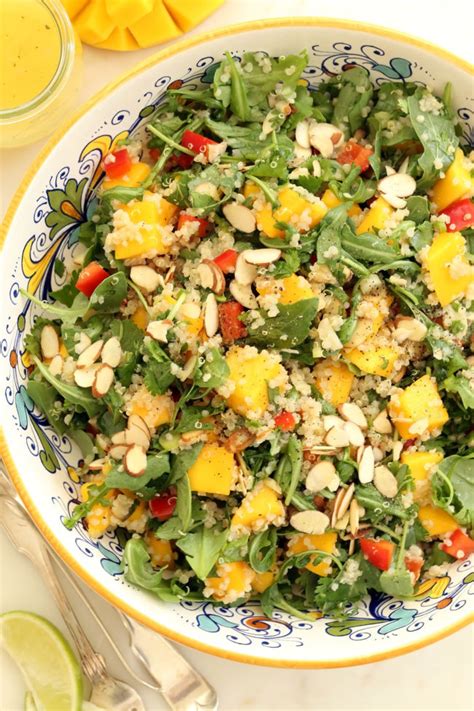 Mango Arugula Quinoa Salad The Harvest Kitchen