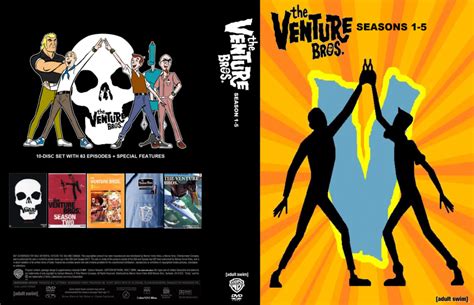 The Venture Bros Season 1 5 R1 Dvd Custom Cover Dvdcover