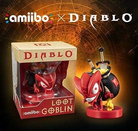 Amiibo Diablo Loot Goblin Carvalho Games