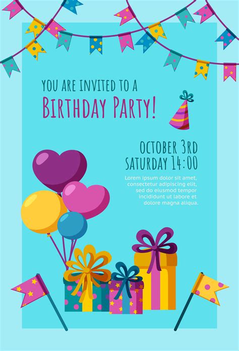 birthday invitation designer  wendell espinoza blog