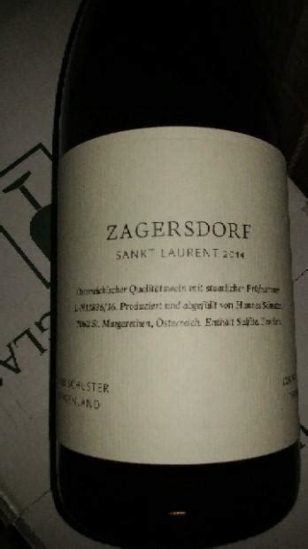 2013 Weingut Rosi Schuster Sankt Laurent Zagersdorf Austria