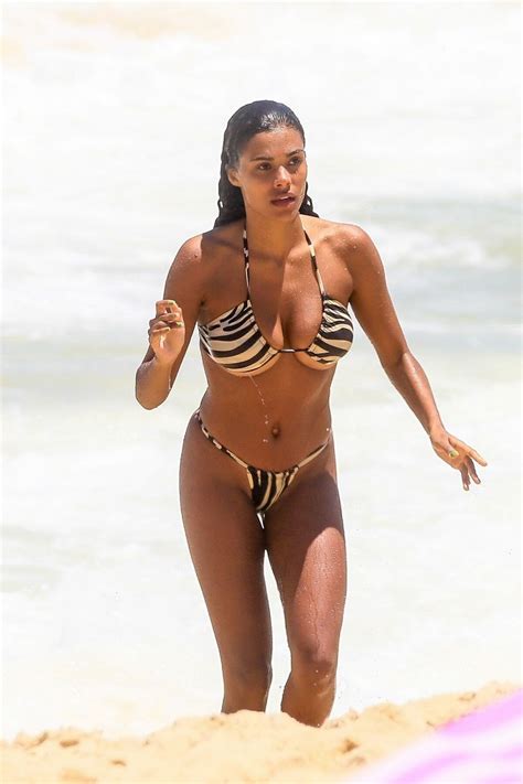 Tina Kunakey Exposed Her Tight Ass In A Bikini 14 Photos The Fappening