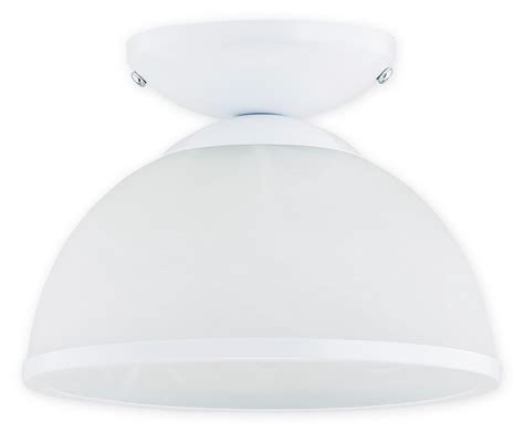 Lampa sufitowa z alabastrowym kloszem O3132 P1 BIA Kaja Oświetlenie