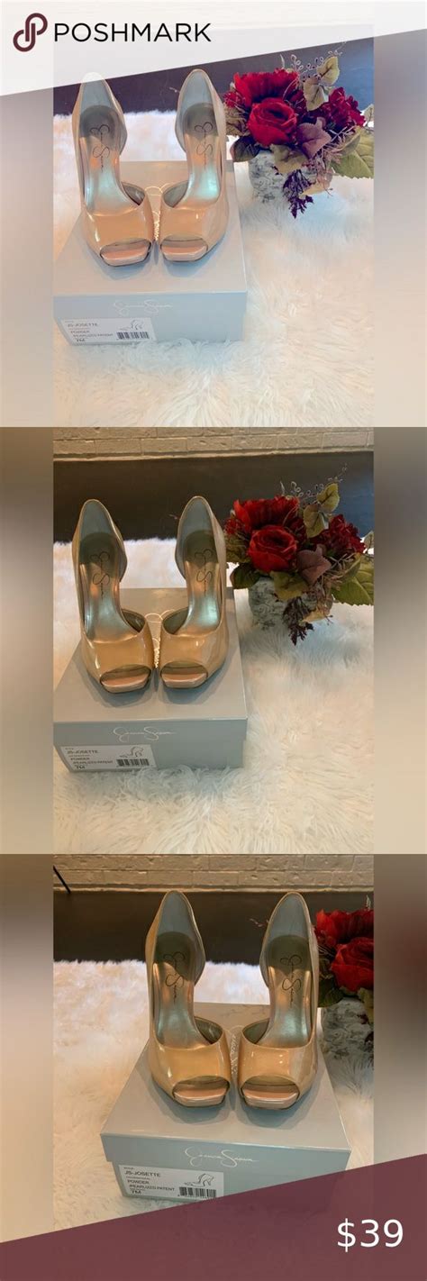 Jessica Simpson Nude High Heels In 2024 Nude High Heels Shoes Women Heels Fashion Box