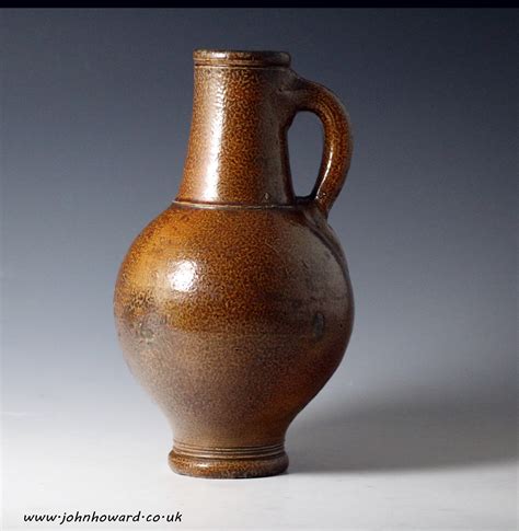 John Dwight Fulham Pottery London Bottle 17th Century England John