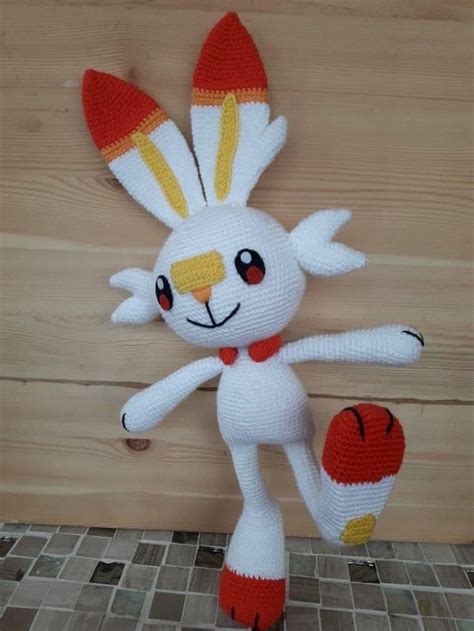 Patr N Gratis Pokemon Scorbunny Scorbunny Pokemon Tejiendo Marisol