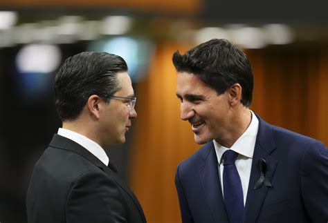 Justin Trudeau vs. Pierre Poilievre: Leaders fire up their MPs ahead of ...