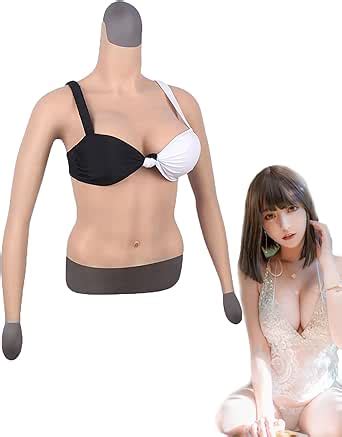 Oppaionaho Half Body Silicone Breast Form With Arm Fake Boobs D Cup