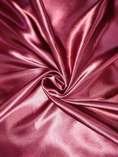 Plain Maroon Satin Fabric GSM 90 Gsm 10 Kg At Rs 25 Meter In Surat