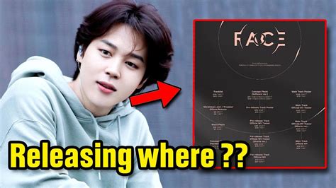 Bts S Jimin Announces His First Solo Album Youtube