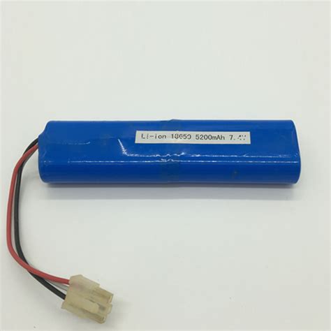 7 4V 5200mAh Li Ion Battery Pack