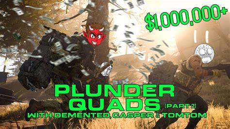 Call Of Duty Warzone Plunder Quads Part With Demented