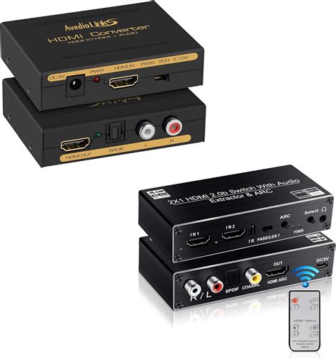 Amazon Avedio Links K Hdmi Audio Extractor Splitter K Hz