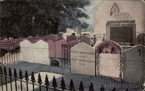 View of cemetery - Westminster Abbey London, England