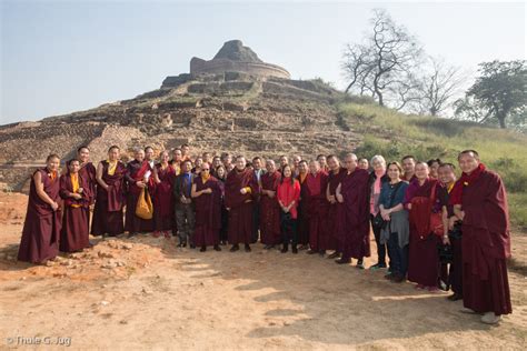 Visit to Kesariya Stupa - Karmapa News